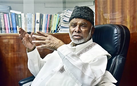 IUML National President K.M. Kader Mohideen.