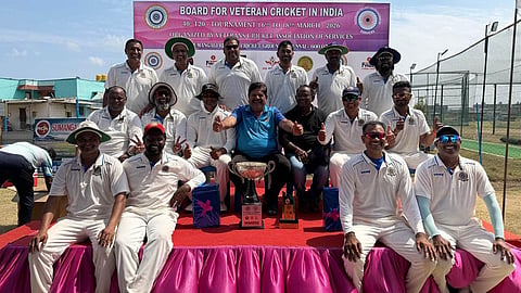 The Andhra Cricket Association (ACA) Veterans team won the South Zone Veterans Cricket Tournament 2026.