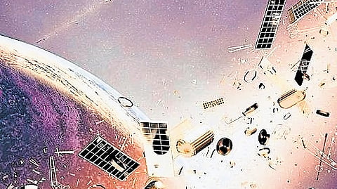 The number of space debris fragments larger than one centimetre, considered large enough to pose a potential threat to spacecraft, has exceeded one million.