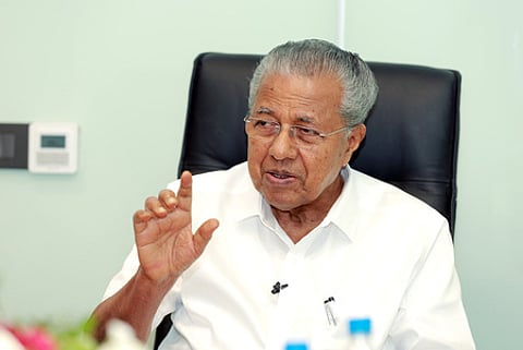 Former Kerala Chief Minister Pinarayi Vijayan.