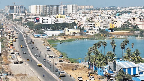 The Metro Water has estimated a sewage generation of 38 million litres per day in Okkiyam Thoraipakkam by 2055