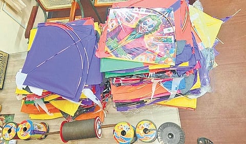 The seized kites
