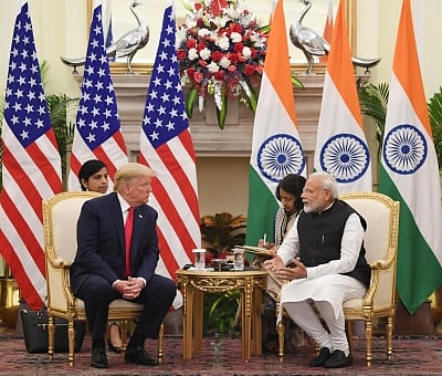 US President Trump and Prime Minister Narendra Modi