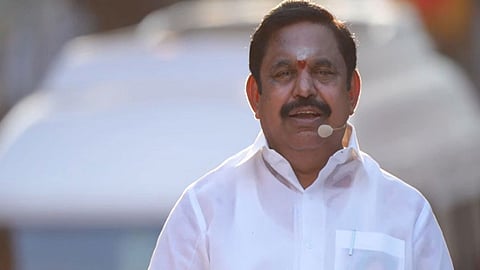 AIADMK general secretary Edappadi K Palaniswami