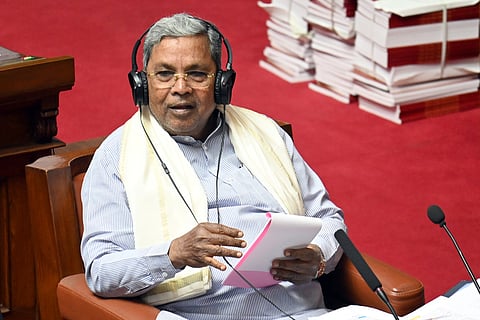 Chief Minister Siddaramaiah