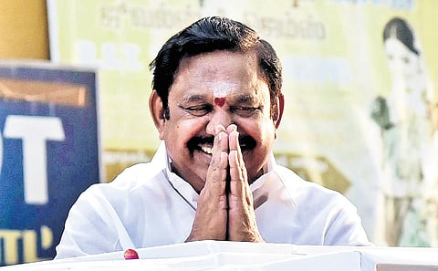 AIADMK general secretary Edappadi K Palaniswami.
