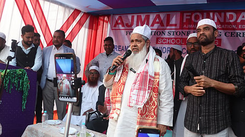 Former MP and president of AIUDF, Maulana Badruddin Ajmal.