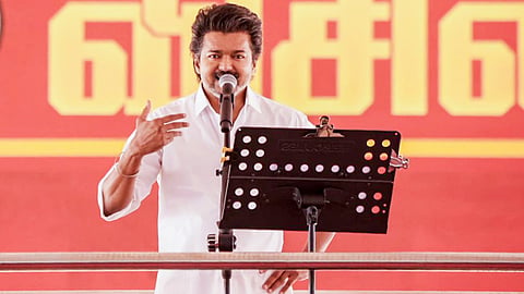 Tamilaga Vettri Kazhagam (TVK) chief Vijay