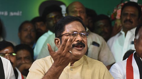 AMMK (Amma Makkal Munnetra Kazhagam) General secretary TTV Dinakaran.