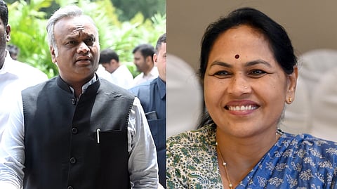 IT-BT Minister Priyank Kharge, IT-BT Minister Priyank Kharge (R)