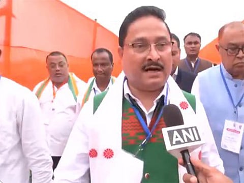 The Prime Minister's rally has reassured the public, and people have expressed their trust in Prime Minister Modi and Himanta Biswa Sarma, said Dilip Saikia (in picture)