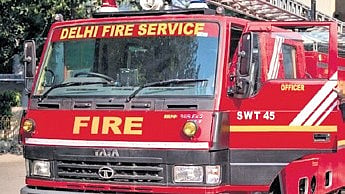 According to the Delhi Fire Services, a call was received at 5.14 pm reporting a blaze in a house where several people were trapped.
