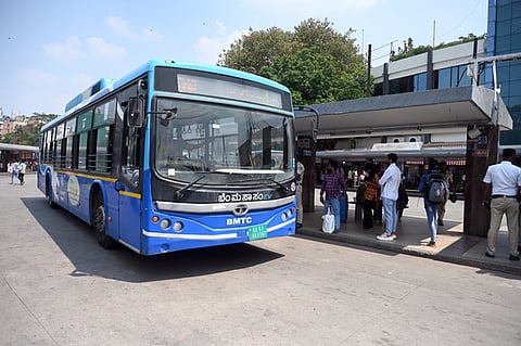 BMTC bus image used for representative purpose.