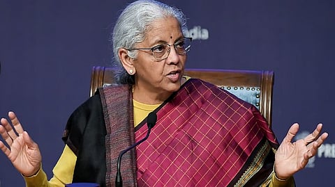 Finance Minister Nirmala Sitharaman