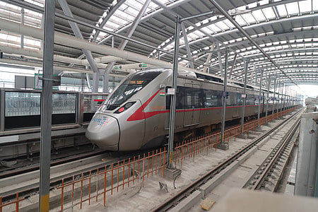 Namo Bharat train image used for representation