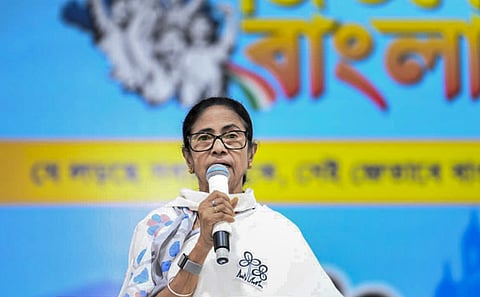 The ECI website has shown that till 3.30 pm, the BJP is leading 195 seats in the 294-member West Bengal assembly, while the TMC, headed by Banerjee, is ahead in 92 seats.
