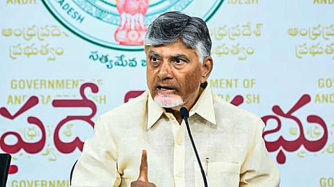 Andhra Pradesh CM Chandrababu Naidu