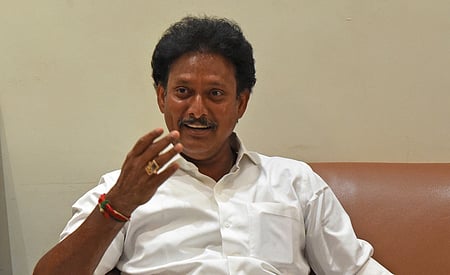 Former Minister Anbil Mahesh Poyyamozhi