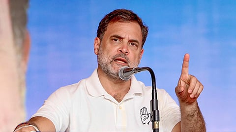 Congress leader Rahul Gandhi