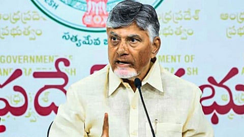 Andhra Pradesh Chief Minister N Chandrababu Naidu.