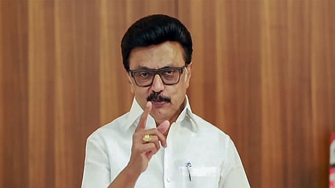 DMK president M K Stalin