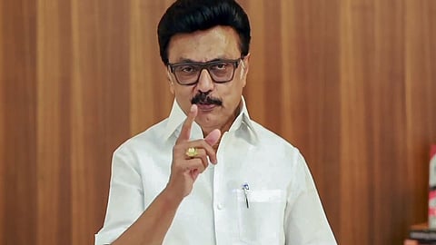 DMK president M K Stalin