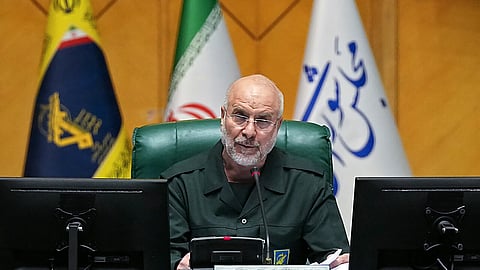 Iran’s Parliament Speaker Mohammad Bagher Ghalibaf.