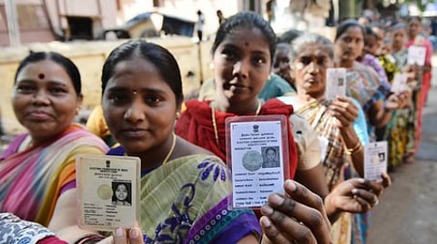 Polling was held on April 23 in all the 75,064 polling stations for the Tamil Nadu Assembly election.