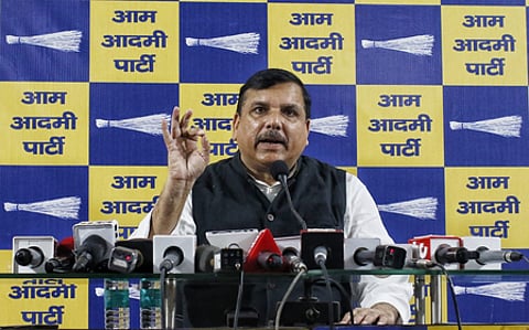 AAP MP Sanjay Singh.