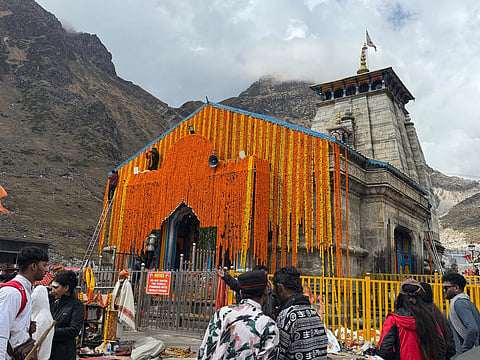 Badrinath- Kedarnath temple.