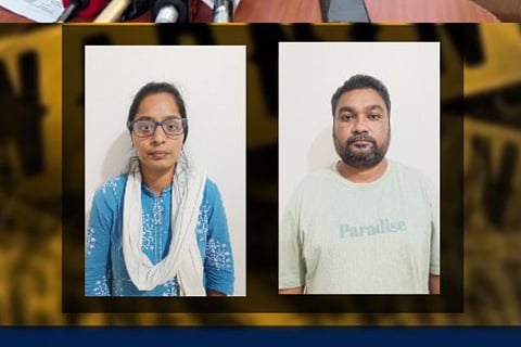 The accused have been identified as Chittaranjan Barik and his associate Reema Barik, both from Sambalpur.