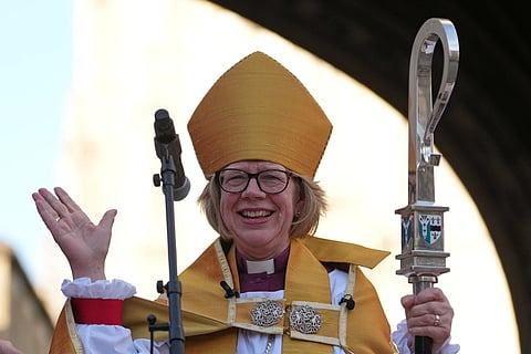 Many in England and other Western countries hailed her appointment as a historic breaking of a stained-glass ceiling.
