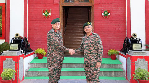 Lt General Prashant Srivastava and Lt General Balbir Singh.