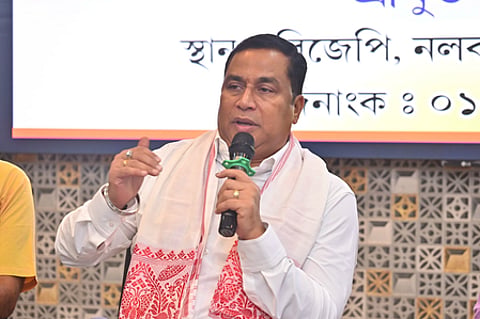 Finance Minister Jayanta Malla Baruah