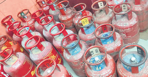 The seized cylinders.