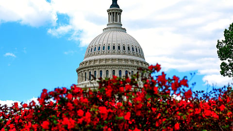 The US Capitol is seen, Thursday, April 30, 2026, in Washington.