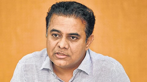 BRS working president KT Rama Rao.