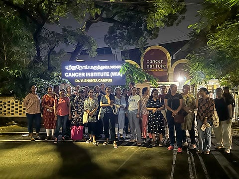 A walk conducted by Madras Inherited