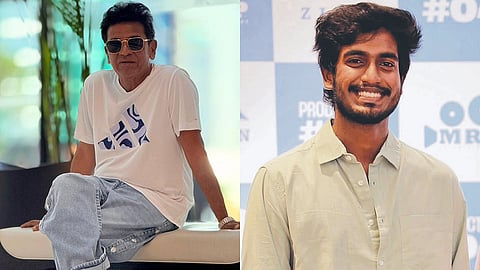 Shivarajkumar (L) Abishan Jeevinth (R)