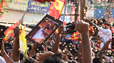 TVK won in 12 seats, while the DMK allies got victory in 21 seats, and the AIADMK allies won in eight constituencies.