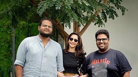 Raghu Vamshi Reddy, Puja Khan and Alizai Kashif Ali Khan — founders of Wellness B’zaar