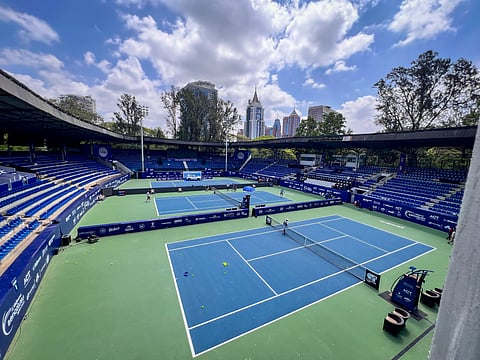 The SM Krishna stadium