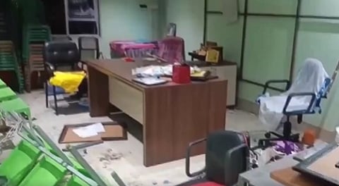 TMC alleges that many party offices were vandalised across West Bengal.