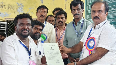 TVK candidate R Seenivasa Sethupathy defeated DMK's four-time MLA and minister for cooperative, KR Periakaruppan, with a margin of just 1 vote.