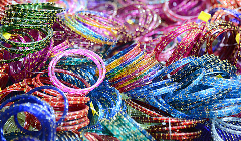 Glass bangles make a trendy comeback