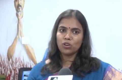 TVK candidate S Keerthana
