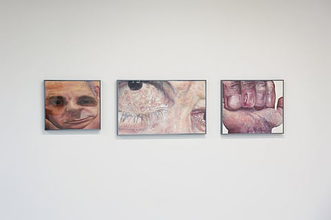 Artwork by Vanshika Babbar; based on the Israel-Gaza war