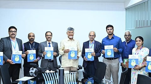 CM Nara Chandrababu Naidu unveils NABARD Credit Plan on Tuesday.