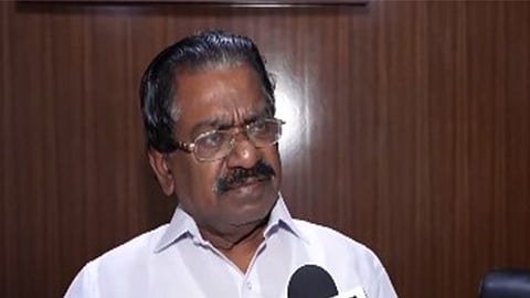 DMK spokesperson TKS Elangovan.