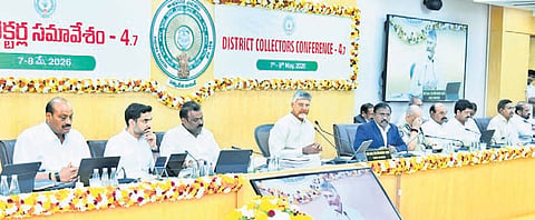 CM Chandrababu Naidu urged officials to sustain momentum, innovate, and ensure Andhra Pradesh becomes a benchmark state in every sector.